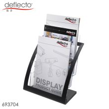 迪多 693745 A4亚克力展示架三层桌面资料架（单位：个）