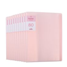正彩 12180 幸运草彩色资料册80页 A4 淡粉色 单位：个