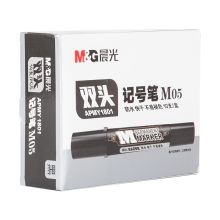 晨光 APMY1801 大双头记号笔 10支/盒 黑色（单位：盒）