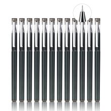 得力 V61 速干考试中性笔全针管 0.5mm 12支/盒 黑 单位：盒