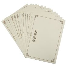 广博 ZZS6739 12K荣誉证书内芯 20张/包 (包）
