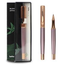 得印 0110 黑色笔杆中性笔签字笔 0.5mm 单位：支 紫色