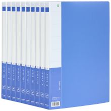 金得利 AF503-10 单长强力文件夹 A4 10个装 蓝色 （单位：包）