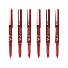 百乐 BXC-V7 中性水笔 0.7mm 6支/盒 红色 （单位：盒）