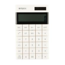 晨光 ADG98719 办公平板式计算器 12位 白色 （单位：台）