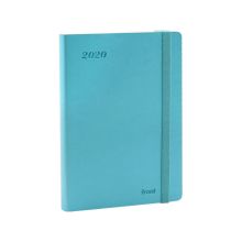 前通 NL20-01 2020年历本日程笔记本 A5 178张 单本装 蓝色 （单位：本）