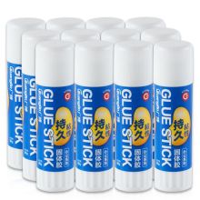 广博 JS5503 固体胶 36g 12支/盒 白 单位:盒