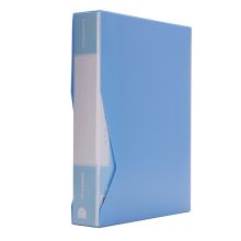 三木 P69-80 A4/80页资料册/插袋文件册/活页文件夹 蓝 （单位：个）