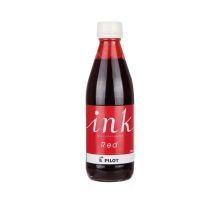 百乐（PILOT） INK-350-R 非碳素钢笔墨水350ml 红 （单位：瓶)