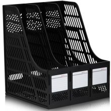 得力 9847 262*258*313mm 三联文件栏 黑色（单位：套）