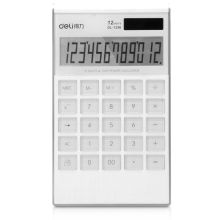 得力（deli） 1256A 计算器 白色（单位：台）