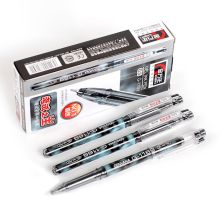 金万年 G-1169-001 拔帽中性笔（配RS07系列芯）黑 12支/盒（单位：盒）