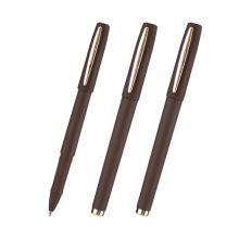 金万年 G-1123A 0.7MM 子弹拔帽中性笔（配RS14芯）黑色