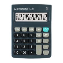 齐心 KA-835 经济办公卡装计算器 黑