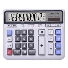 齐心 KA-2135 舒适按键卡装计算器 灰