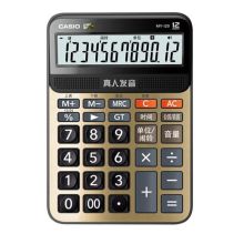 卡西欧（CASIO） MY-120 语音小型计算器 金 单位：台