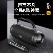 维尔晶 D3 PRO 升级版便携式大功率 蓝牙音箱 黑色(单位：个)