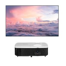 理光 RICOH PJ LU3808UST 投影机 4000流明 1280*800 白色 （含幕布 100英寸） 单位:套