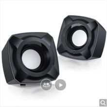 联想 M510 USB供电3.5mm标准插头 全屏带扬声器小音箱  黑色（单位：只)