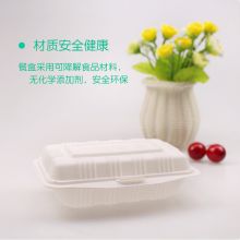 国产 G2 450ml 可降解一次性饭盒 400个 /箱（单位：箱）