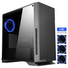 先马 黑洞玻璃版电脑游戏主机箱（标配3把风扇/ATX-Ⅱ结构/宽体侧透/支持水冷/高散热器/长显卡）（单位：台）