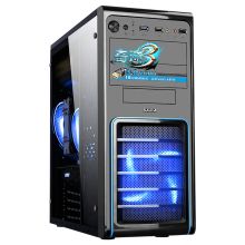 先马 奇迹3 黑色 中塔式机箱（支持ATX主板/前置USB3.0/全黑化/铁网防尘/支持SSD/侧透）（单位：台）
