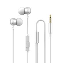 华为 有线 耳机高音质 适用于vivo华为oppo小米苹果圆孔typec入耳式3.5mmSAFF 3.5mm圆孔 气质银(单位：条）