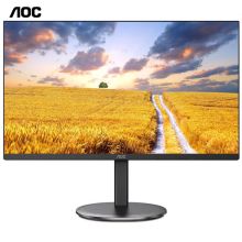 AOC Q24V4 24英寸电脑显示器 黑色（单位：台）