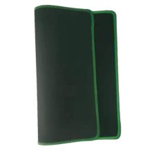 聚联 D2254 加厚锁边布面橡胶鼠标垫 20*25*4cm 黑色 单位：个