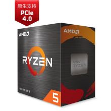 AMD 5600X 锐龙5处理器 黑色（单位：个）