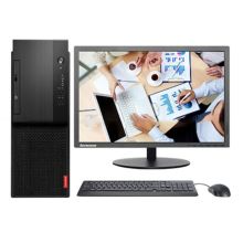 联想 启天M435-B444 台式电脑(i5-10500/8G/1T+128GSSD/DVDRW/Win10/21.5寸显示器/三年上门保修) 黑色 单位:台