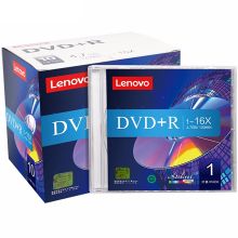 联想  DVD+R 单片盒装 16速4.7GB 台产档案系列 光盘 10.00 张/包 (计价单位：包)