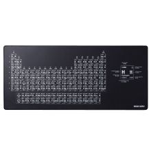 山业 (SANWA) MPD-C5C 化学元素周期表 大尺寸900*400 鼠标垫 (计价单位：张) 黑色