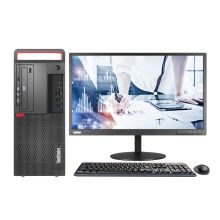 联想 ThinkCentre M720T-D234 I5-9500/8G/1T+256GSSD/集成显卡/DVDRW/W10H/23.8"WLED 3年保修 台式电脑（单位：台）
