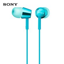 索尼 MDR-EX155AP  入耳式立体声通话耳机 浅 单位：个 浅蓝色