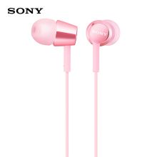 索尼 MDR-EX155AP  入耳式立体声通话耳机  单位：个 粉红色