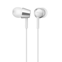 索尼 MDR-EX155AP  入耳式立体声通话耳机  单位：个 白色