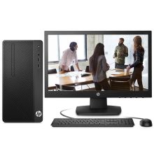 惠普 288 Pro G4 MT 台式电脑（I3-9100/8G/256GSSD+1T/集显/无光驱/WIN10/23.8英寸显示器/三年保修）（单位：台）