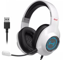 漫步者 G2专业版 50mm 电竞头戴式耳机 白色（单位：个）