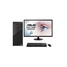 华硕 D540MC-D00017 i3-9100/8G/1TB+128/集成显卡/windows10/无光驱/23寸/含鼠标键盘/质保3年 台式电脑 黑色（单位：套）