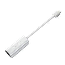 山泽 USB转网口 USB2.0百兆有线网卡 苹果Mac小米盒子笔记本电脑RJ45网线接口转换器 UW011 单位：个