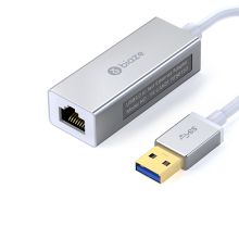毕亚兹 USB3.0有线网口 千兆网卡 USB转RJ45网线接口 以太网转换器 支持笔记本小米盒子微软surface ZH21 单位：个