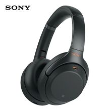 索尼（SONY）WH-1000XM3 高解析度无线蓝牙降噪 头戴式耳机（触控面板 智能降噪 长久续航）黑色 北京海航 配色 (单位:个)