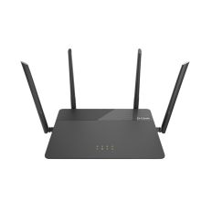 友讯 DIR-878 1900M有线无线全千兆双频智能无线路由器 WIFI穿墙 黑色（单位:台）