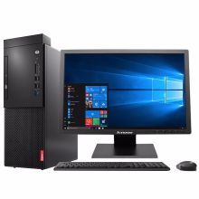 联想 启天M425-D002 台式电脑（i3-8100/8G/256GSSD/DVD/win10/21.5英寸显示器/三年保修） 黑色（单位:台）