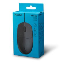 雷柏 N1200S 有线鼠标器 (单位:个)黑色