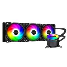 超频三 360水冷 394*120*27mm CPU散热器 黑色（单位;个）