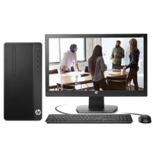 惠普 HP 288 Pro G4 MT 台式电脑 H370芯片组 I3- 9100  4G  DDR4 1T  DVDRW 麒麟操作系统（桌面版）V4 三年保修 +20.7寸显示器 黑色（单位：台）