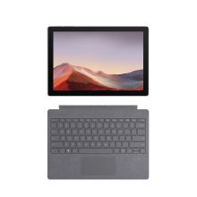 微软 Surface Pro 7 12.3英寸二合一平板电脑（i5/8G/256G/SSD/亮铂金键盘套装） 典雅黑（单位：台）
