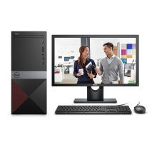 戴尔 VOS3670 台式电脑 (I5 9400/4G/1T+256G/集成/无光驱/21.5) 黑色 (单位:台)